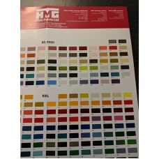 Colour Charts, RAL, BS381c and 4800